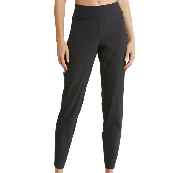 On Cloud Running Black Pull-on High Waist Pants, S - Picture 3 of 16